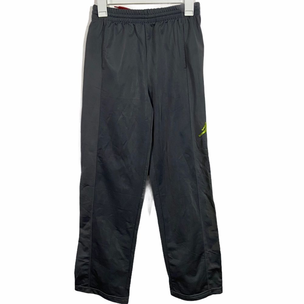 Jordan Logo Gray Straight Leg Athletic Sweatpants